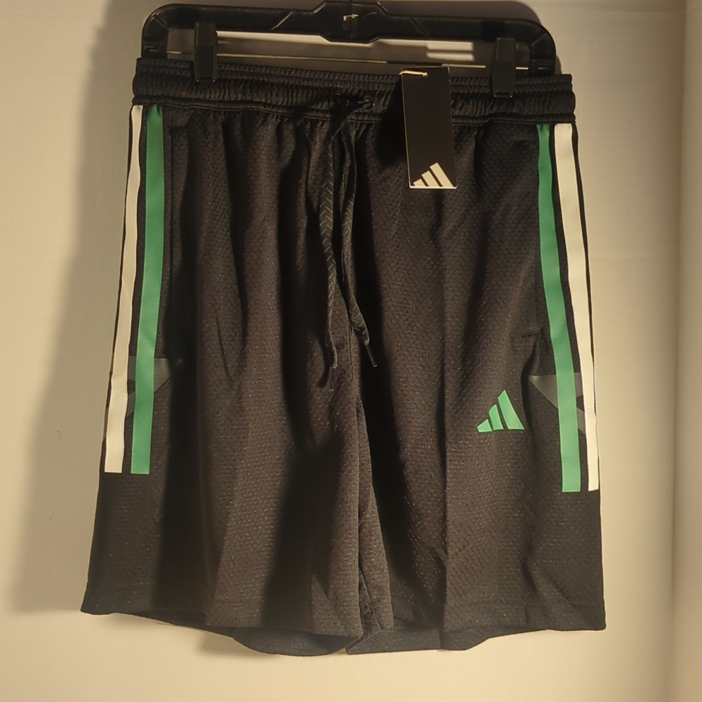 NWT Adidas Men's House Of Tiro Nations Pack Black Green & White Shorts Is Medium - Picture 6 of 9